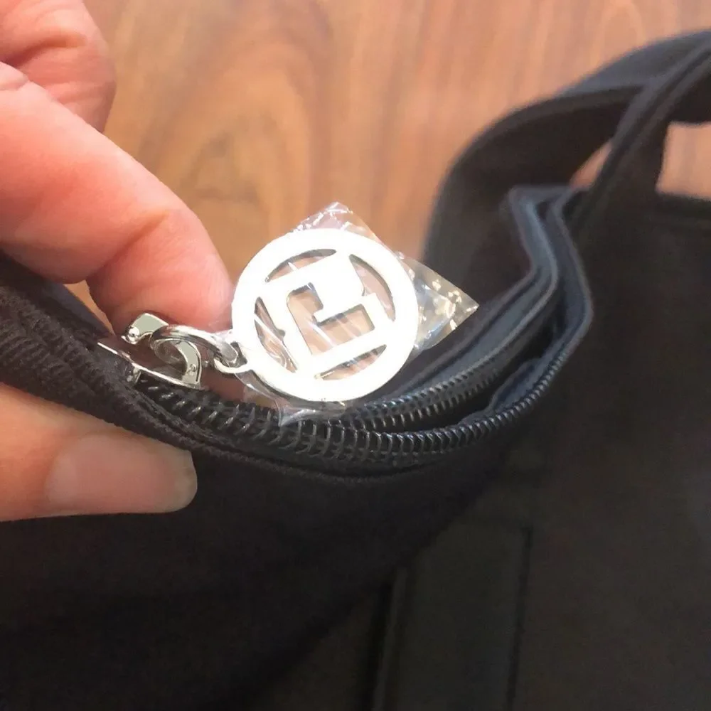NEW Paco Rabanne XL Black duffel bag Carry bag travel bag